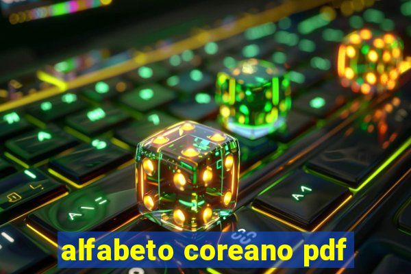 alfabeto coreano pdf